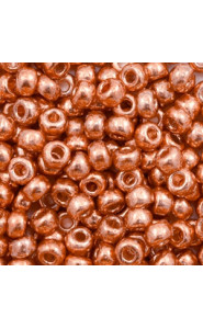 Miyuki rocailles Perlen 6/0 - Duracoat galvanized pink blush 6-4207